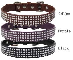 Fourfold line Rhinestones Collar