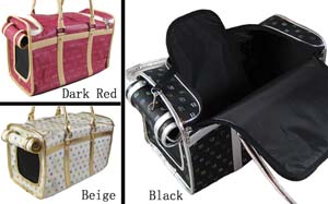 Letter Travel Pet Carrier