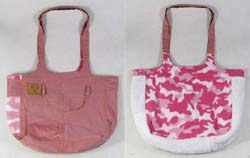 Denim Fashion Bag pink